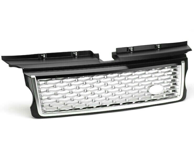 Range Rover Sport 2005-09  HAWKE Autobiography Style Grille Black & Silver