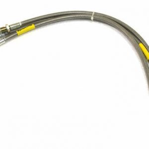 STAINLESS STEEL BRAIDED HOSES +40mm DEF 90/110 99-04 NO ABS