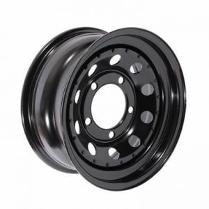 TERRAFIRMA LAND ROVER DISCOVERY / DEFENDER MODULAR STEEL WHEEL 7X16 BLACK GRW006